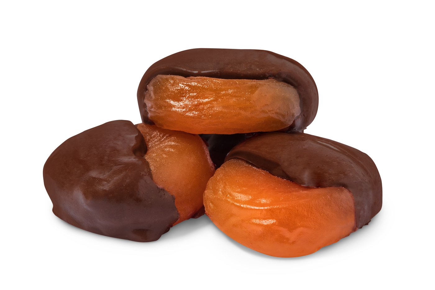 Dark Chocolate Dipped Apricots Dried Fruit